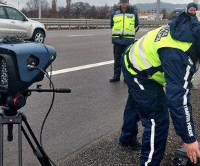 На "Банско шосе" камера отчете 133 km/h при разрешени 50