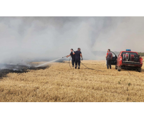 Борбата с пожарите в различни райони на страната продължава