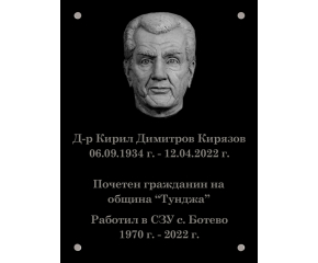 Дарителска кампания за изграждане на паметна плоча с барелеф на д-р Кирил Керязов