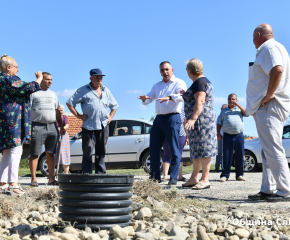 Изгражда се отводнителна канализация за част от село Желю войвода