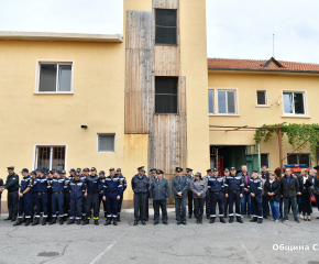 Кметът на Сливен поздрави пожарникарите по случай професионалния им празник