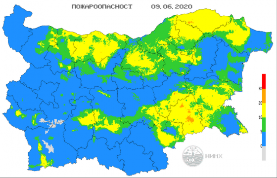 Дъждове очакваме следобед, но и за висок риск от пожари предупреждават от Националния институт по метеорология и хидрология (НИМХ) при БАН.
Предупреждението...