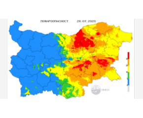 Опасност от пожари в 7 области от страната