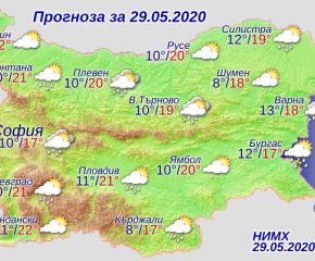 Отново хладно време с превалявания от дъжд