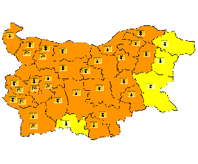 Отново оранжев код и горещо време в Ямбол