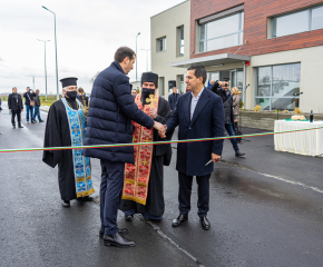  Пречиствателната станция на Ямбол беше открита с водосвет и рязане на лента (Снимки)