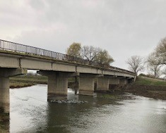 Дейностите по възстановяване на моста над р. Тунджа по пътя с. Кабиле – с. Желю войвода приключиха успешно, съобщи  инж. Снежана Кънева от отдел „Сигурност...