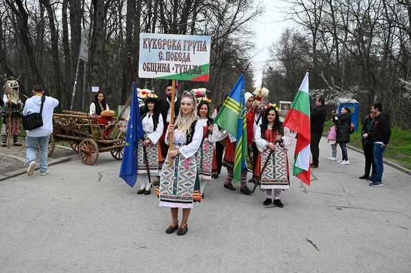 Кукерската група при Народно читалище „Васил Левски-1931“, село Победа, участва в първото издание на Фестивала "Кукерфест" 2024г. в гр. Пловдив, който...