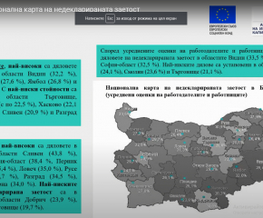 Видин и Ямбол с най-висока недекларирана заетост